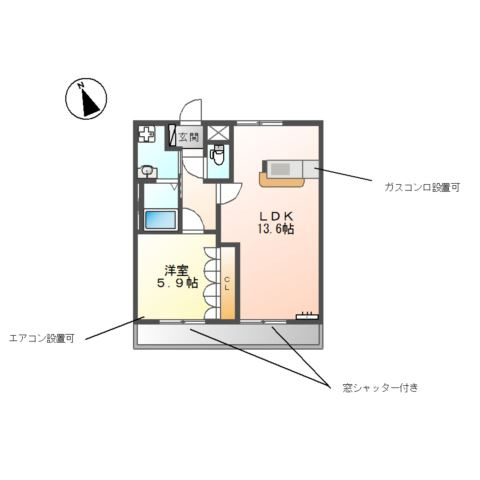 メープルコートの間取り