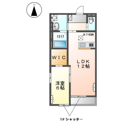 ボナール久保町の間取り