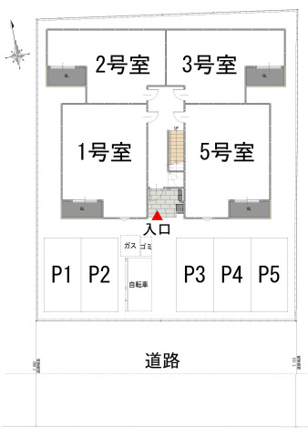 REGALEST 南高前の区画図