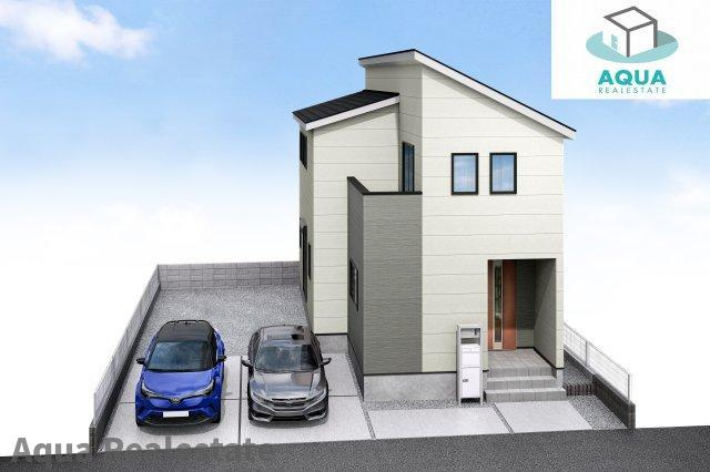 リナージュ石井町石井　01期の外観パース|外観も気になるポイント