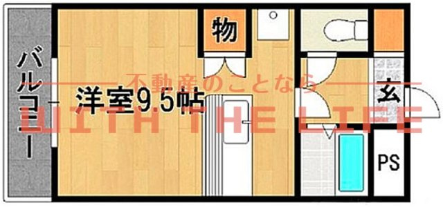 ヴェルデ【キャッシュバック対象物件】の間取り
