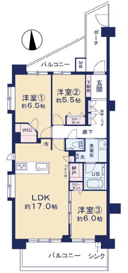 【間取り】 | 藤和祐天寺ホームズ