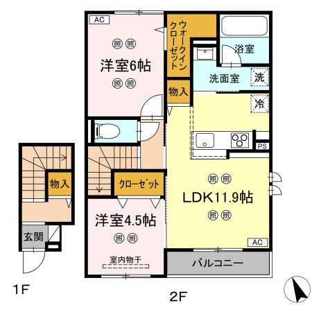 グランフォレスタの間取り