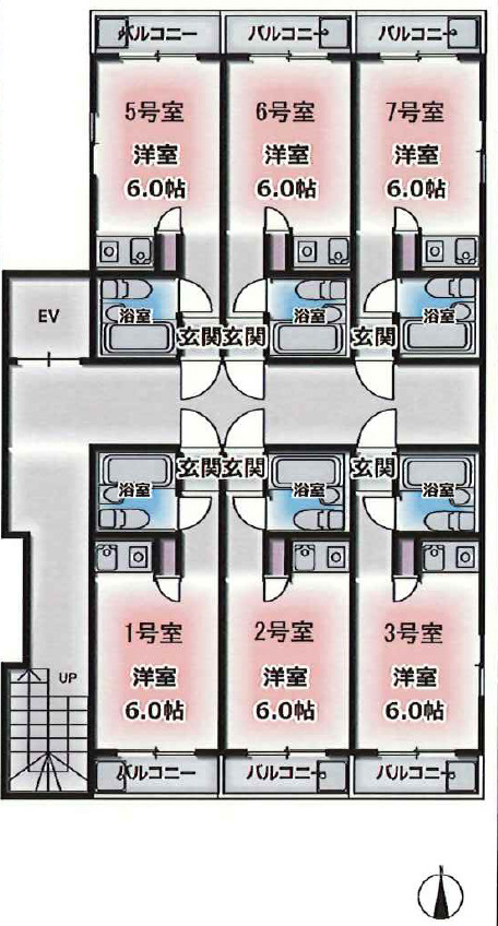 モナーク西明石の間取り
