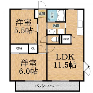 【間取り】 | ベルウッド弐番館Ⅰ棟