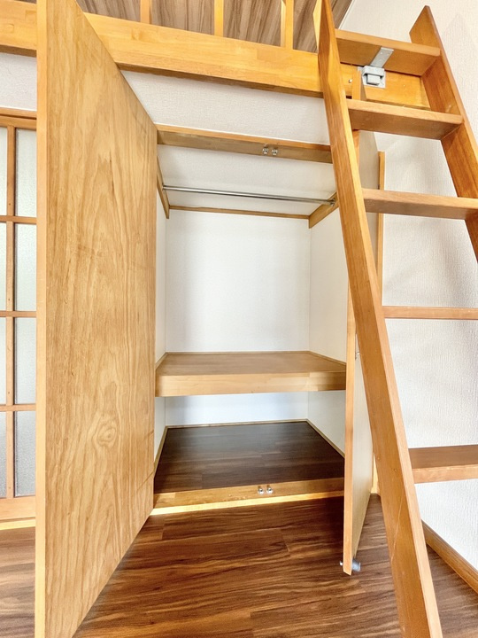 パールハイツの収納