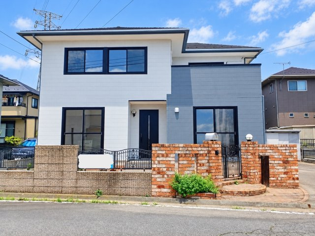 前橋市鳥取町既存住宅の外観パース