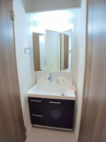 クラール南城　Ａの洗面所|洗面所です