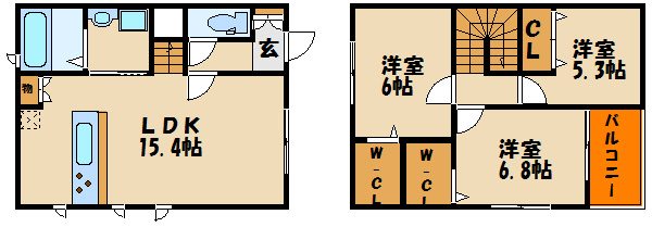 ロタス東藤江の間取り