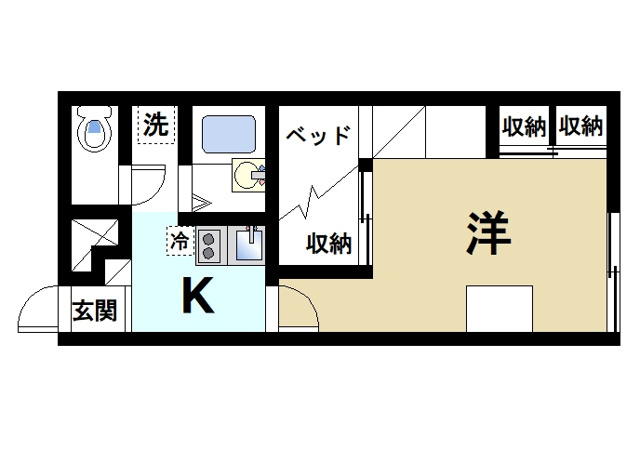 レオパレスＴｏ２の間取り|使い易い人気の間取り