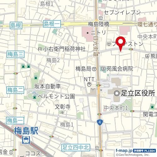 （仮称）リブ中央本町1丁目ＡＰの地図