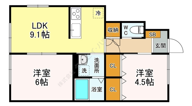 Ｌａ　Ｓｕａ　Ｃａｓａ．ＹⅠの間取り
