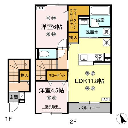 グランフォレスタの間取り