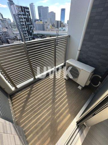 名古屋市西区幅下２丁目の賃貸マンションのバルコニー