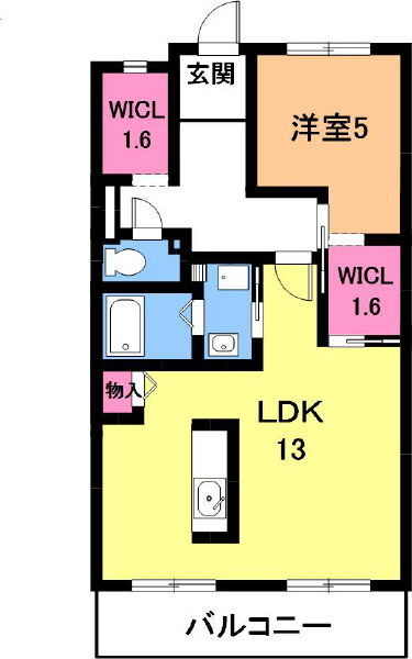 小林ビルの間取り