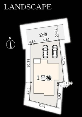 【区画図】 | 藤沢市辻堂元町3丁目 新築戸建 全1棟