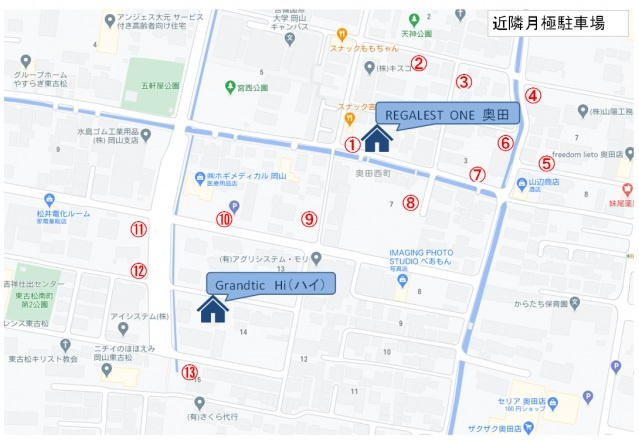 Grandtic Hi（グランティックハイ）の地図