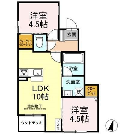 【間取り】 | フェリシア久が原