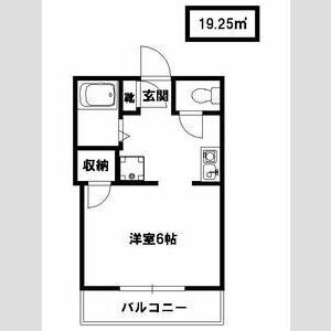 クレセントハウスの間取り