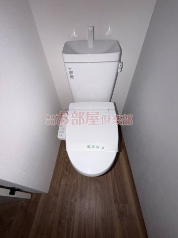 ザ・ライフ南薫プレミアガレージのトイレ|落ち着いたトイレです