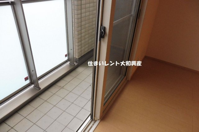 セジュールM松が枝のバルコニー