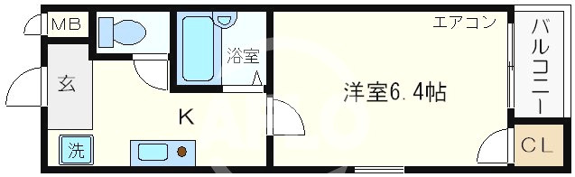 ルミエール西大橋の間取り|ルミエール西大橋　間取り