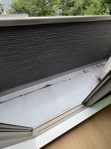 クアトロ本千葉のバルコニー