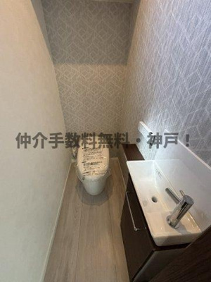 【トイレ】 | 神戸市須磨区青葉町1丁目　新築戸建　仲介手数料無料！ | トイレも気になるポイント