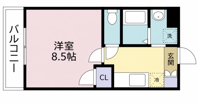 コンフォールHIの間取り