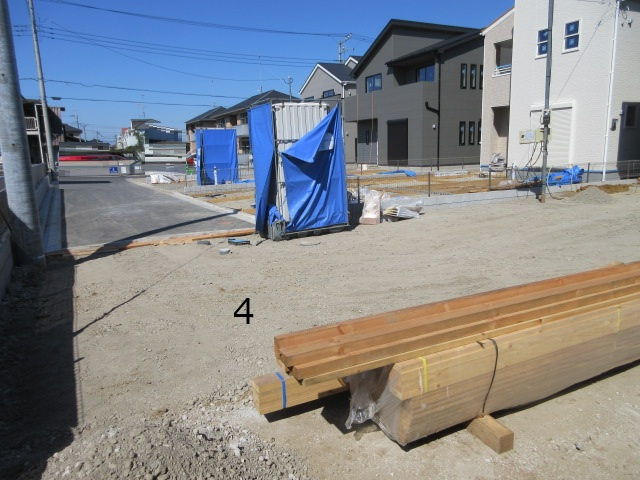 【仲介手数料無料】新築戸建　深谷市上野台3391-1（全4棟）の庭
