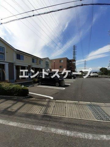 ジェルメⅡの駐車場|高崎、前橋のお部屋探しはエンドスケープまで！お客様の理想お聞かせ下さい♪