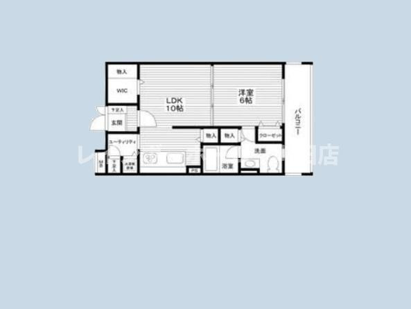 ＧＲＩＤＤＥＲ※初期費用分割後払いサービス利用可能物件の間取り