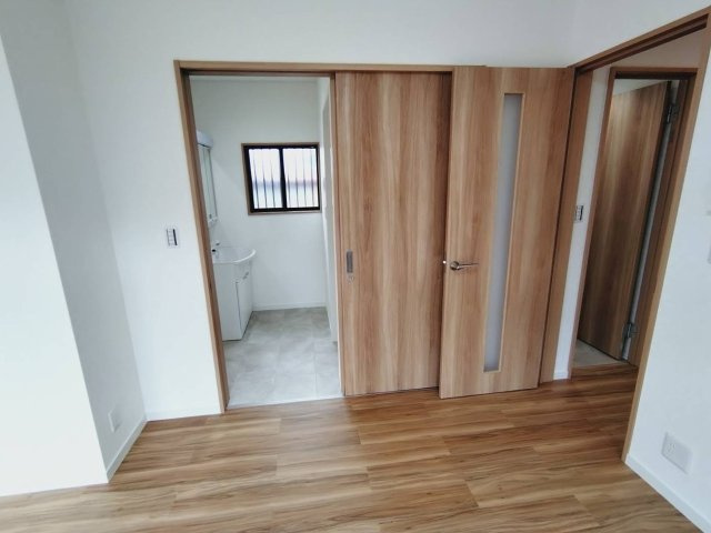 中古戸建の洗面所
