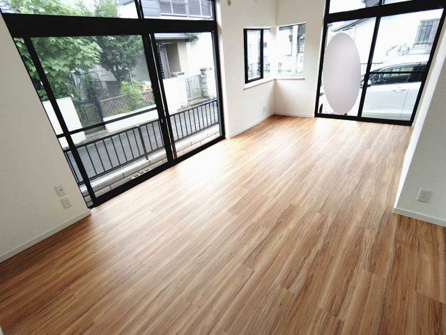 中古戸建の居間・リビング