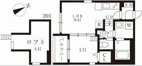 【間取り】 | スヴニール伝馬