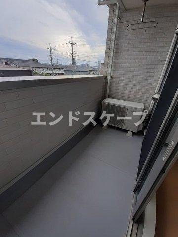 ルストパラディⅠのバルコニー|高崎、前橋のお部屋探しはエンドスケープまで！お客様の理想お聞かせ下さい♪