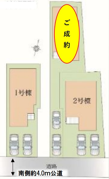 東村山市野口町1期　全3棟　2号棟