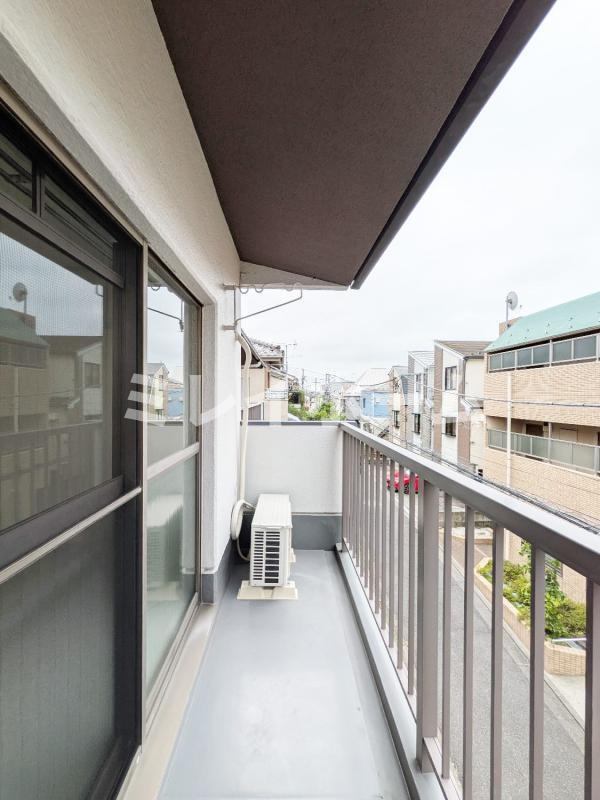ファミール石川台のバルコニー