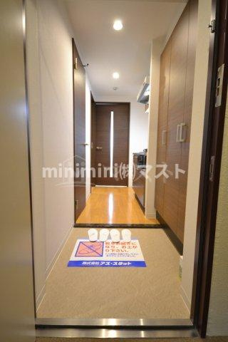 ブリーズガーデン京町堀の玄関