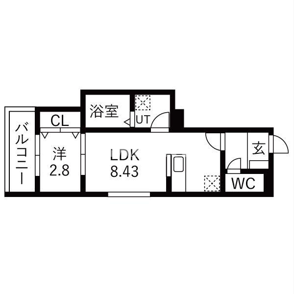 Well-being巽西の間取り