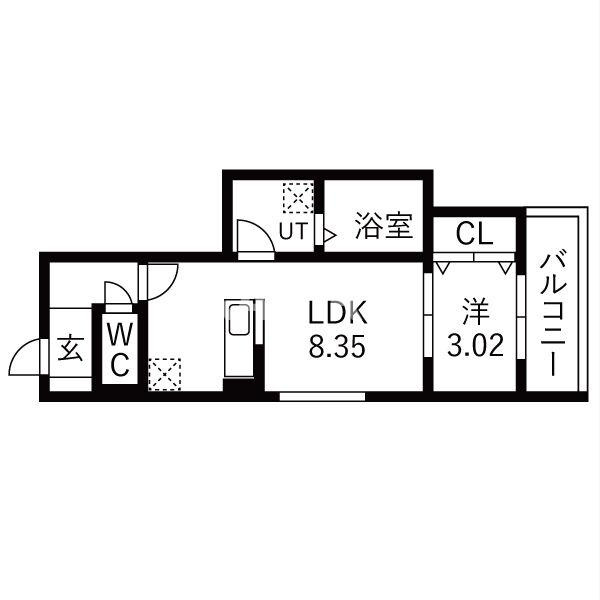 Well-being巽西の間取り