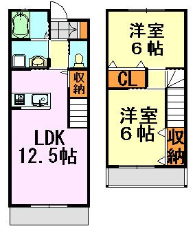 【間取り】 | メゾンアーツYK　壱番館