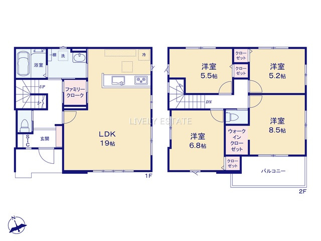 越谷市大字大泊 新築分譲住宅