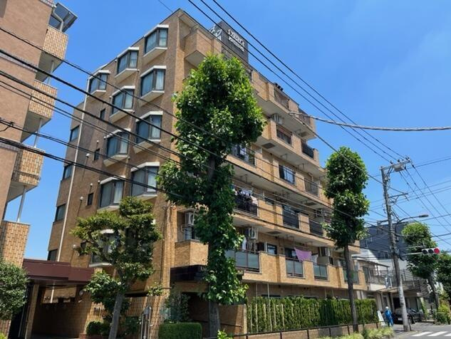 ライオンズマンション石神井公園第6の外観|外観は落ち着いています