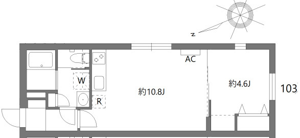 ケリア中板橋の間取り