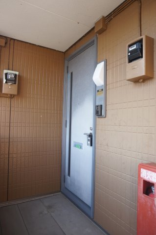 ひたちなか市高場３丁目のアパートの玄関|玄関