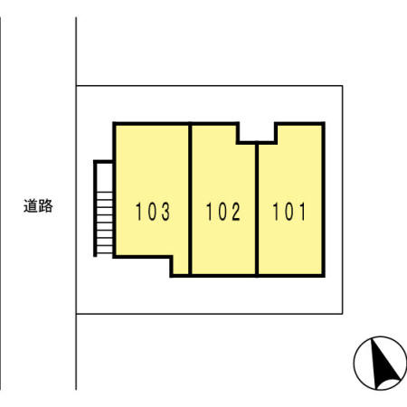 Ｌ－エスパシオの区画図