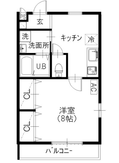 パレスＳＫＯの間取り