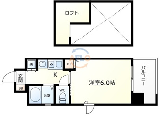 【間取り】 | エステムコート梅田東アクアパレス | エステムコート梅田東アクアパレス　間取り