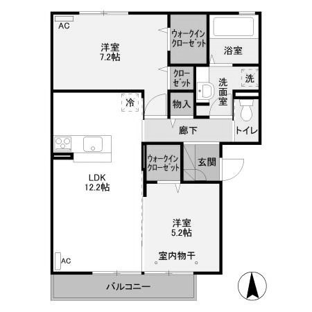 【間取り】 | カーサグランデ
